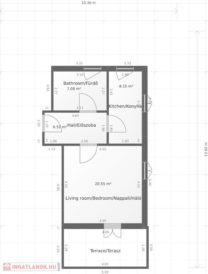 Bellevue Apartment With Ac & Heating & Terrace Boedapest Buitenkant foto